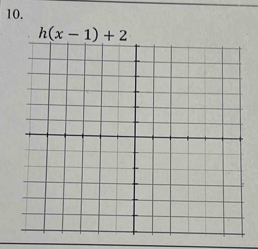 h(x-1)+2