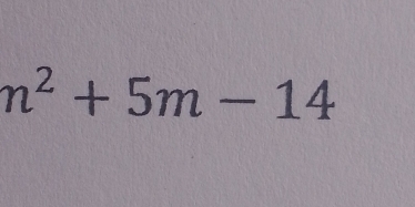 n^2+5m-14