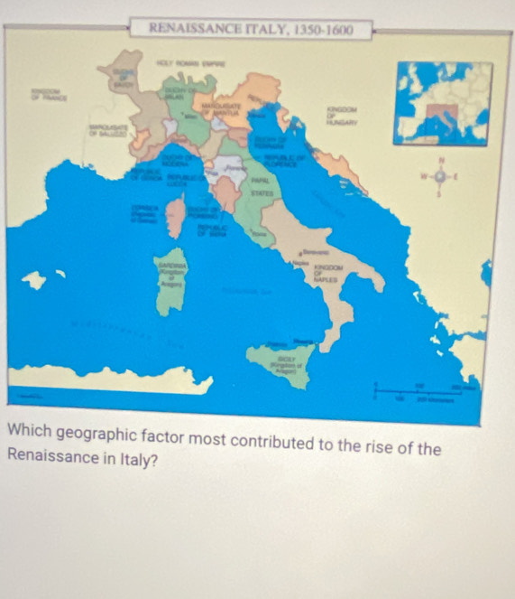 Renaissance in Italy?