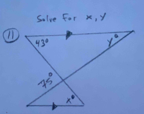 Solve For x, Y
71