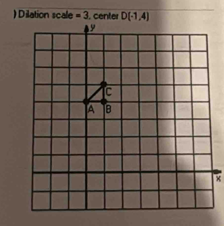 )Dilation scale