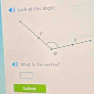 Look at this angle: 
What is the vertex? 
Sutma