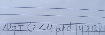 NOT(2<4</tex> aund y>127