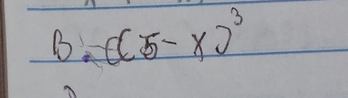 (5-x)^3