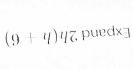 (9+y)^u pued