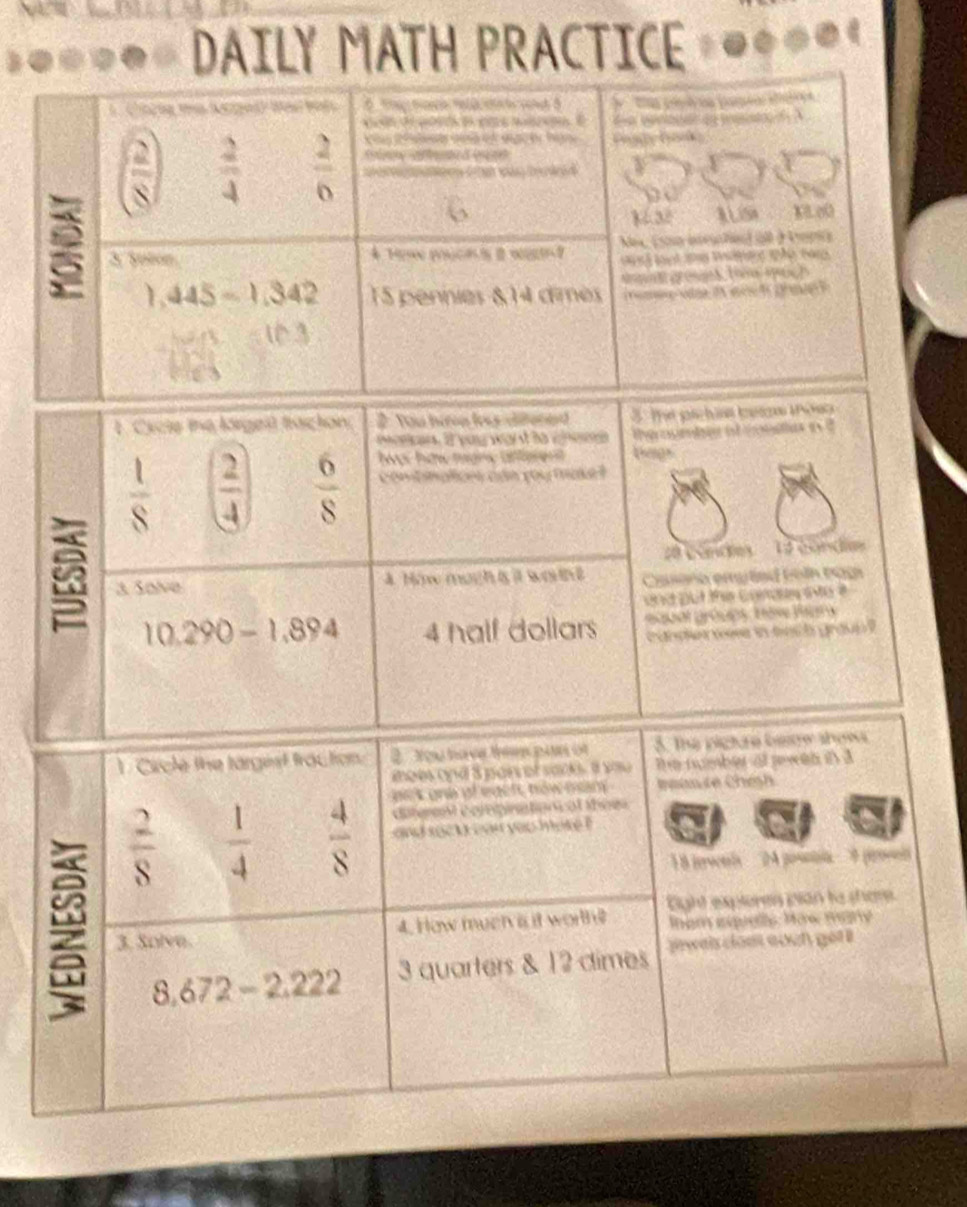 100 DAILY MATH PRACTICE