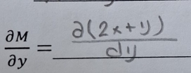  partial M/partial y =.