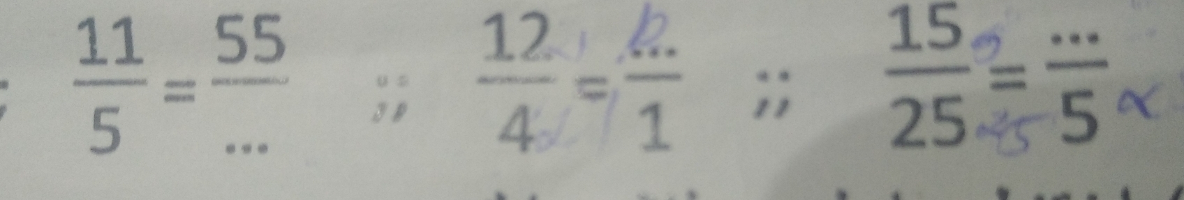  11/5 =frac 55(...)° ; ; 2. 5
3 p