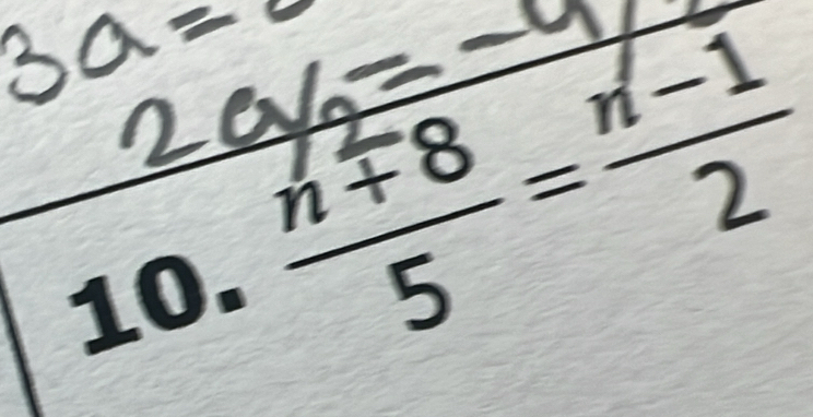 10,
 nmp 8/5 = (n-1)/2 