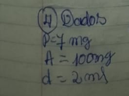 ① Dodo's
p=7mg
A=100mg
d=2mf