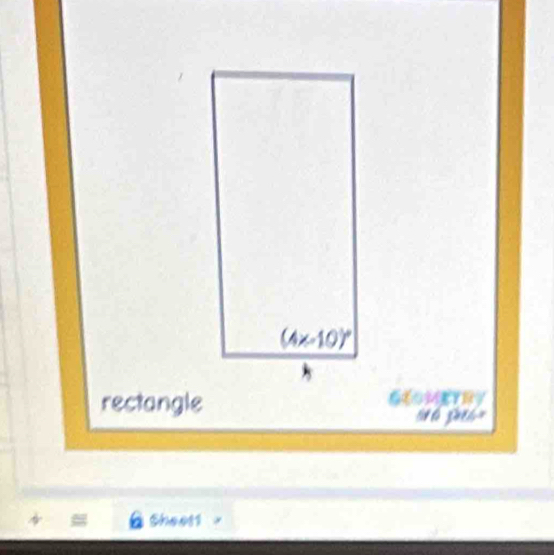 rectangle g
Sheet1