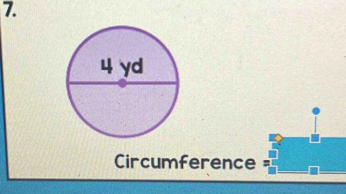 Circumference =