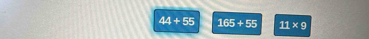 44+55 165+55 11* 9