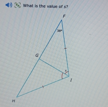 What is the value of s?