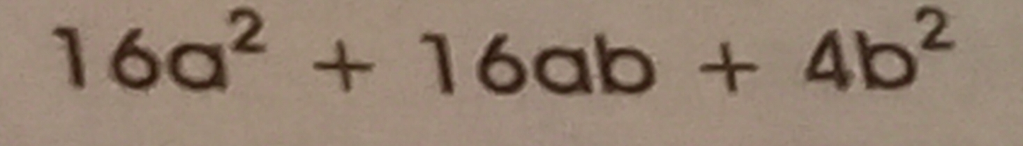 16a^2+16ab+4b^2