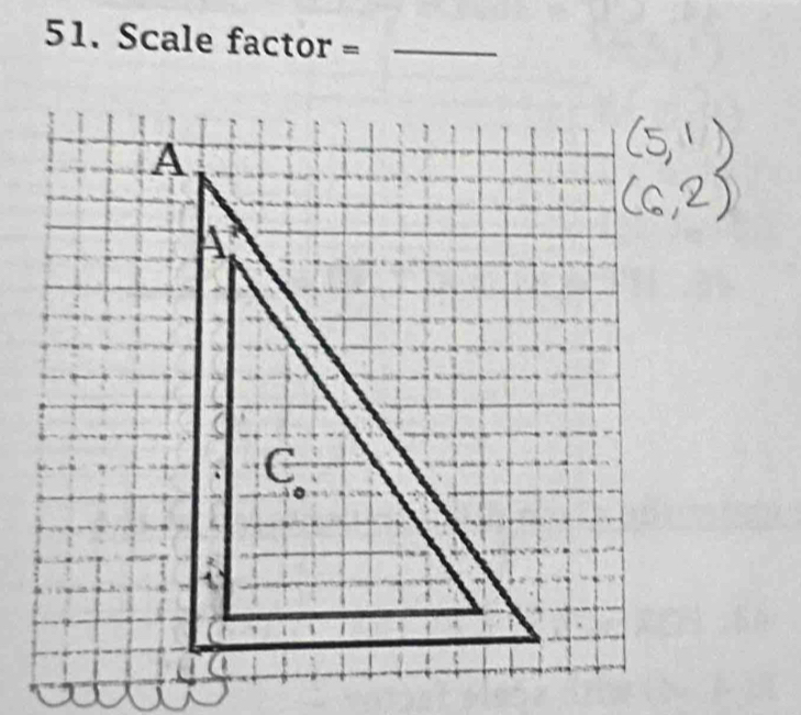 Sc ale factor =_