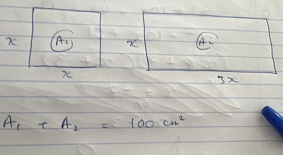 A_1+A_2=100cm^2