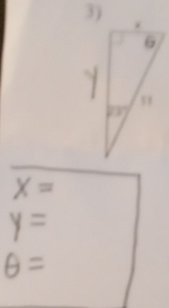 x=
y=
θ =