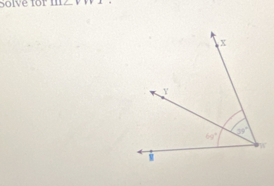 Solve for 111∠ _ 