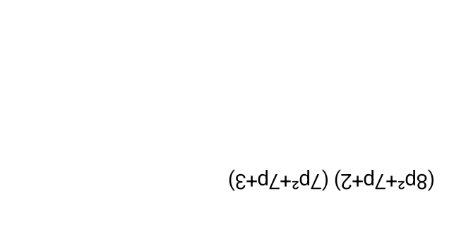 (8p^2+7p+2)(7p^2+7p+3)