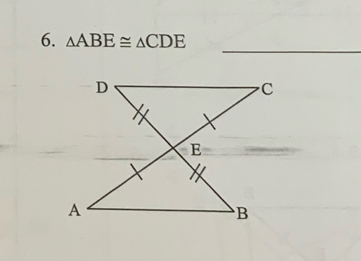 △ ABE≌ △ CDE