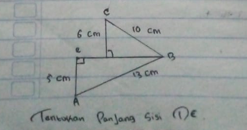 CTentouan PanJang Sis ①E