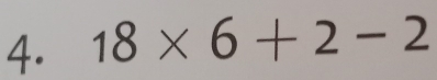 18* 6+2-2