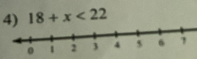 18+x<22</tex>