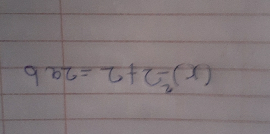 (x)^2-2+2=2ab