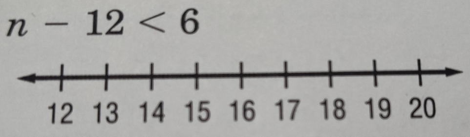 n-12<6</tex>