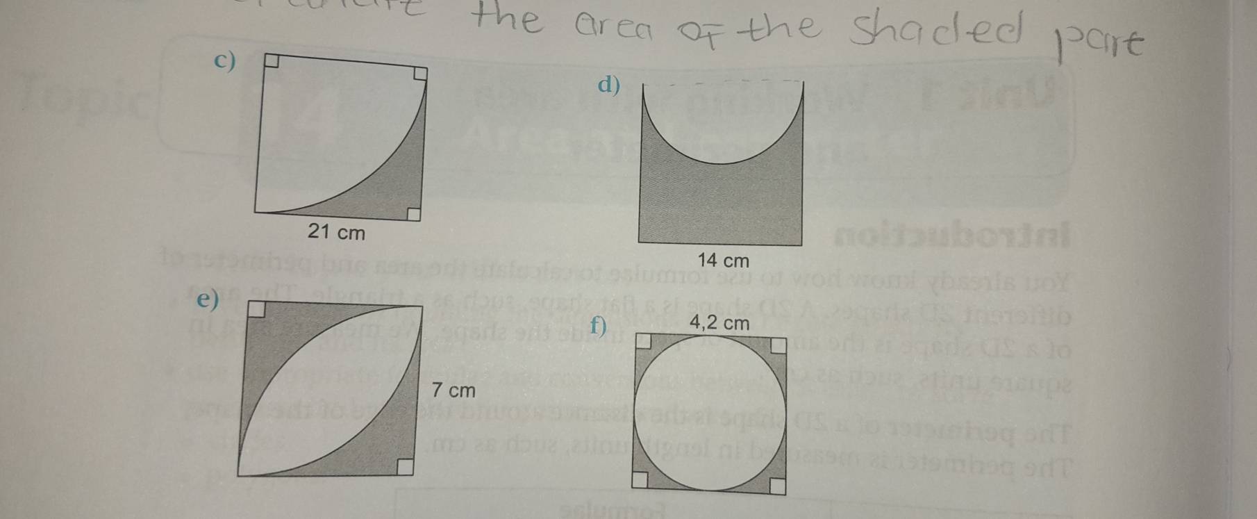 21 cm
14 cm
e 
f)