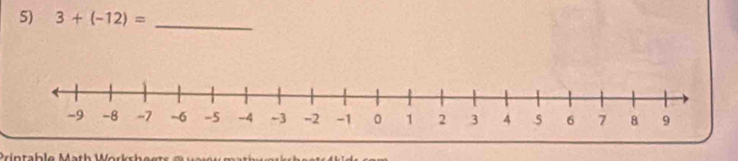 3+(-12)=
_ 
Printable at h W orksh e g ts