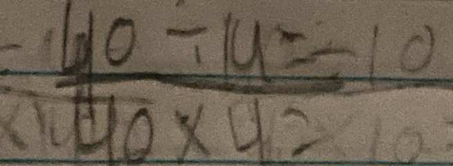  (-40/ 4=10)/40* 4=10 