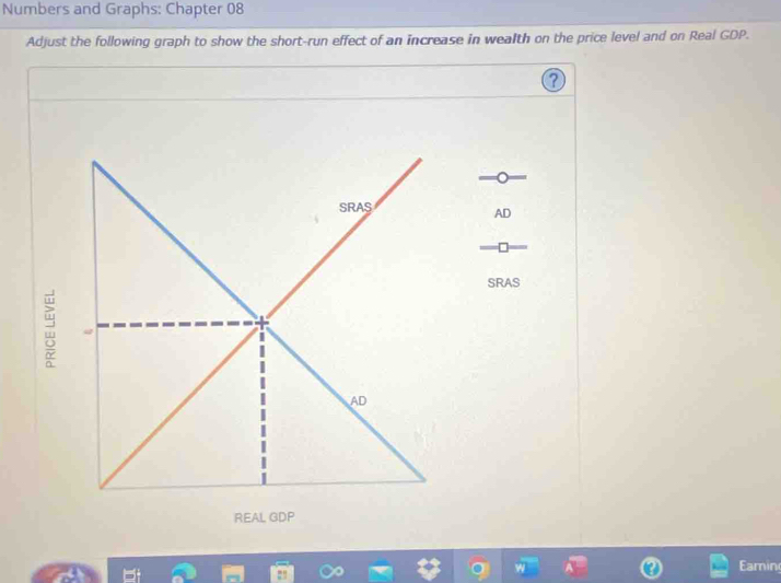 Solved: Numbers and Graphs: Chapter 08 Adjust the following graph to ...