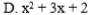 x^2+3x+2