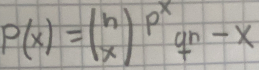 P(x)=(beginarrayr n xendarray )endarray )^x_7-x