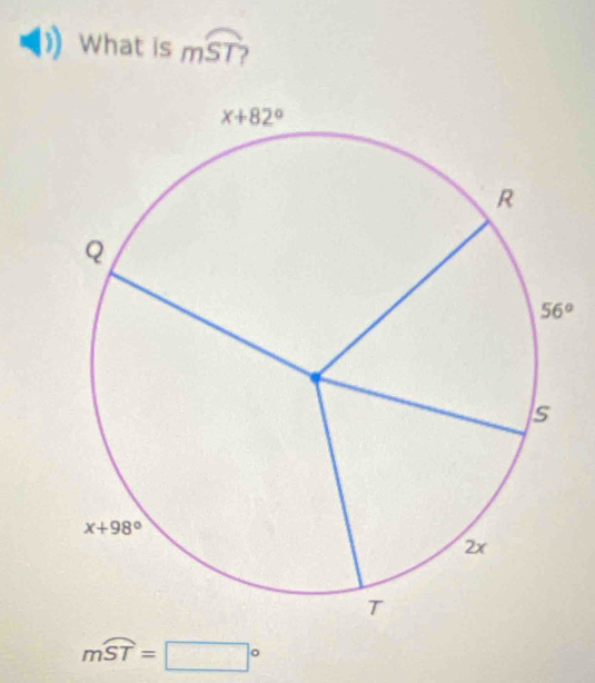 What is mwidehat ST?
mwidehat ST=□°