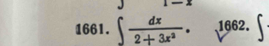 ∈t  dx/2+3x^2 .sqrt(1662.∈t )