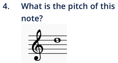 What is the pitch of this 
note?