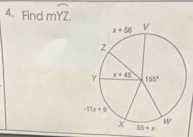 Find moverline YZ.