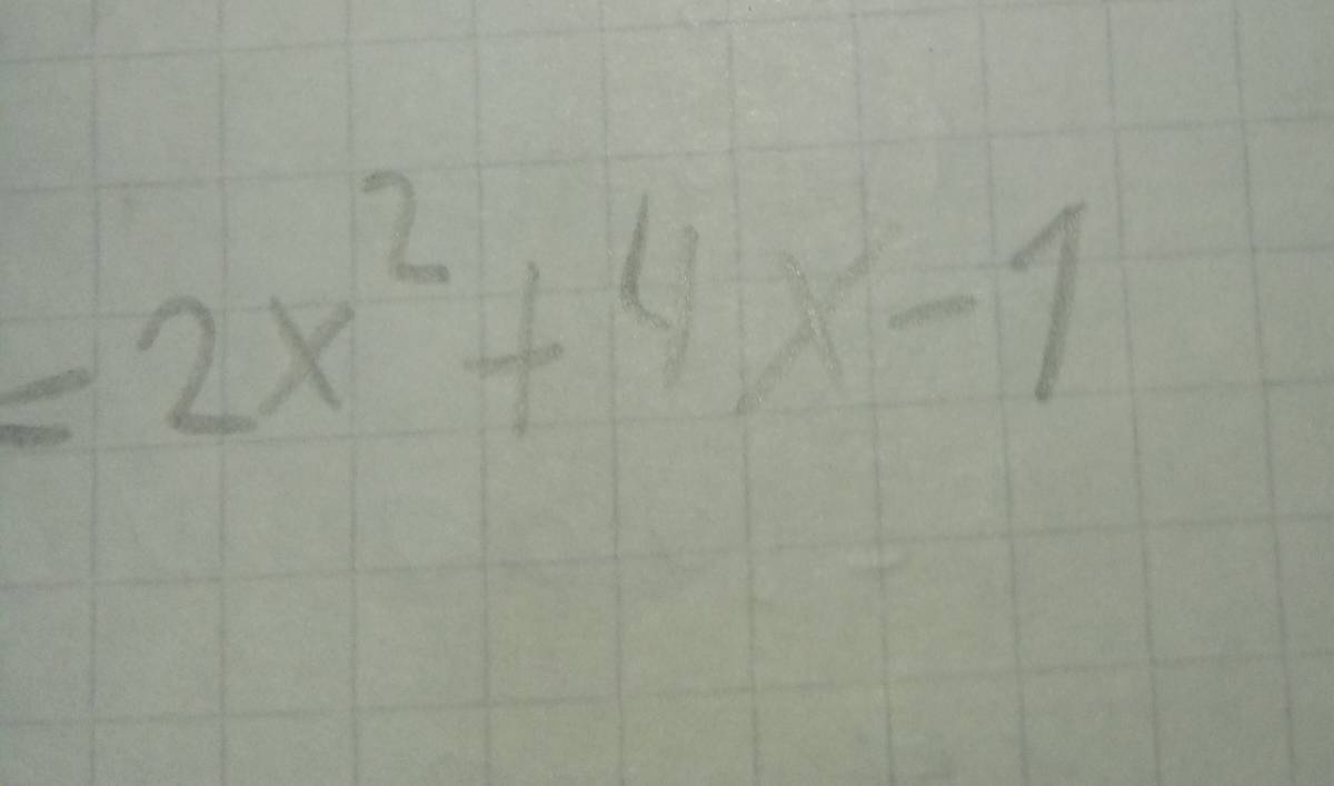 =2x^2+4x-1