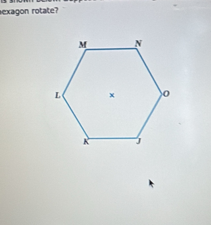 exagon rotate?