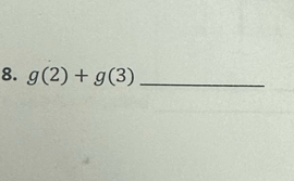 g(2)+g(3) _