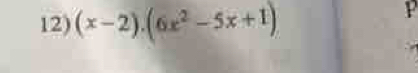 (x-2).(6x^2-5x+1)
P