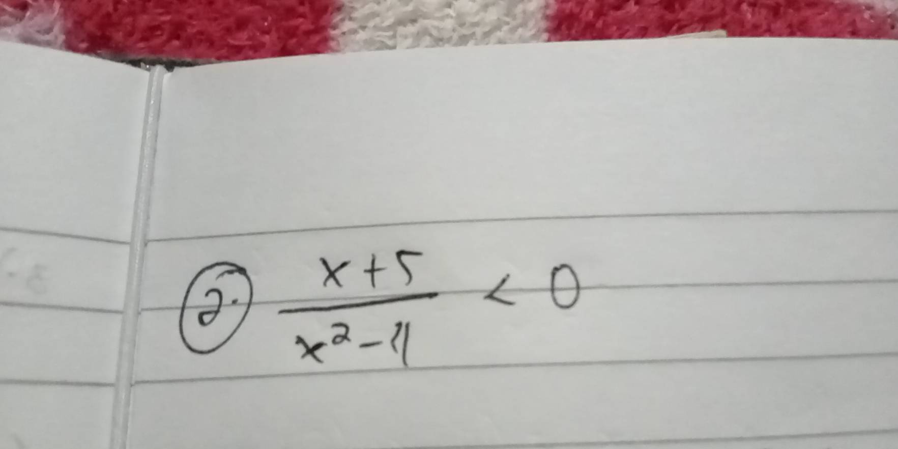  (x+5)/x^2-11 <0</tex>