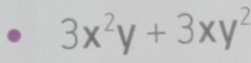 3x^2y+3xy^2