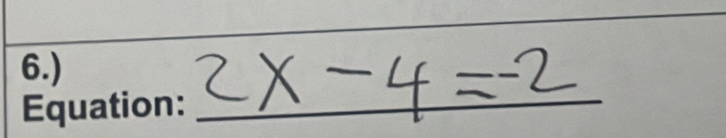 6.) 
Equation:_