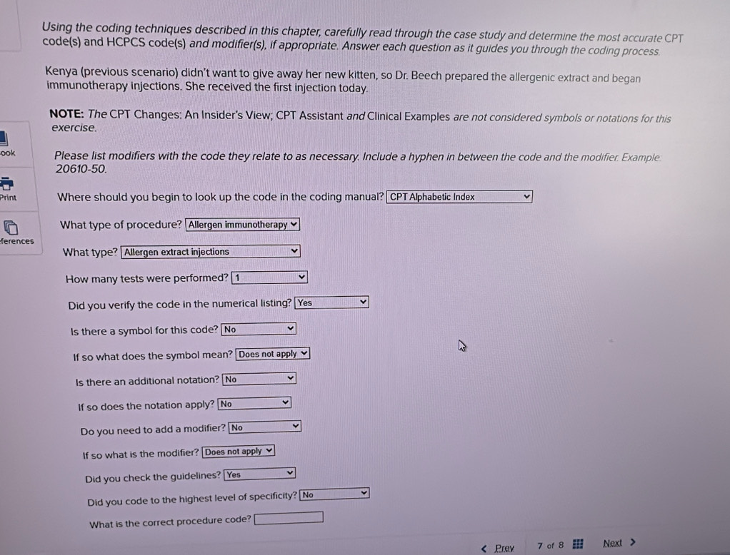 Solved: Using the coding techniques described in this chapter ...
