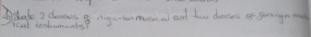 slafe I cleasses 8 nigerian mesical and two doses of goreign m 
ical instuments?