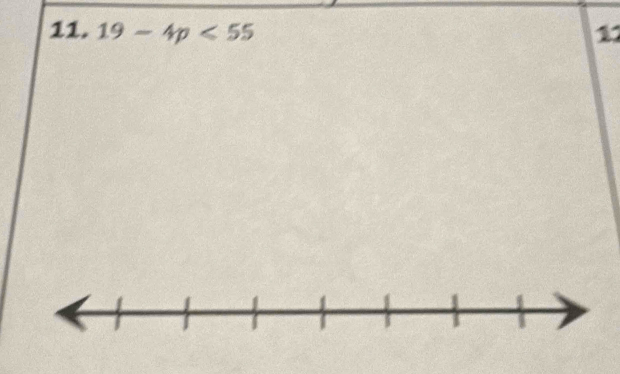 19-4p<55</tex> 17